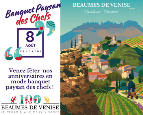 banquet paysan des chefs Beaumes de venise