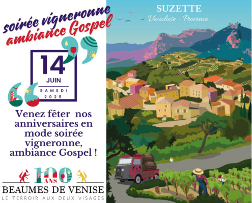 Venez fêter nos anniversaires en mode soirée vigneronne, ambiance Gospel